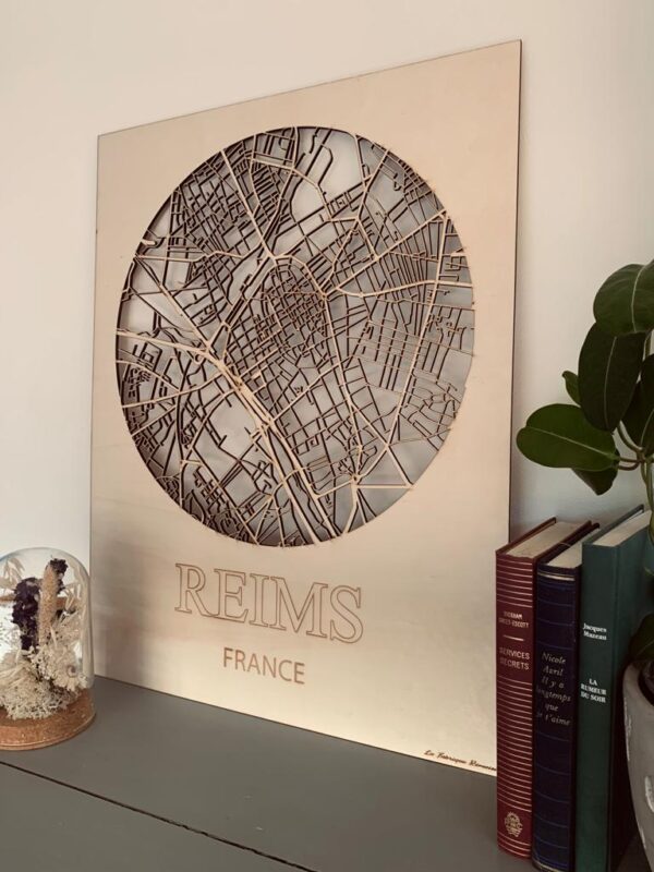 Carte de Reims ambiance