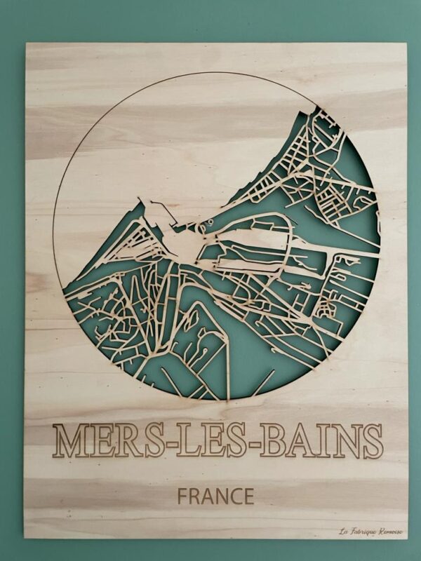 deco plan de ville mers les bains