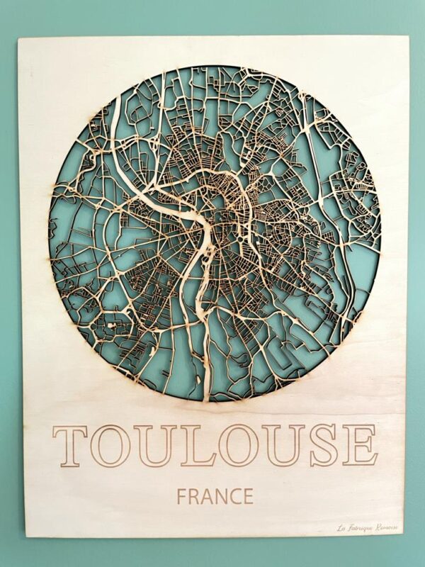 toulouse plan de ville bois