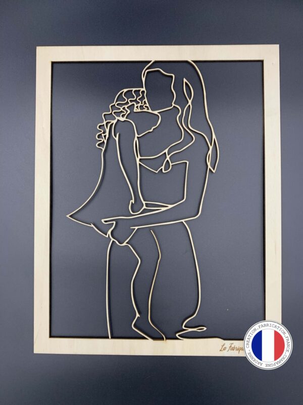Maman Fille Duo tableau