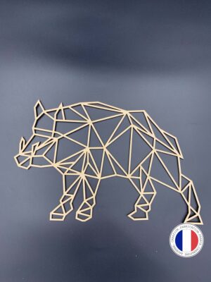 sanglier decor bois design