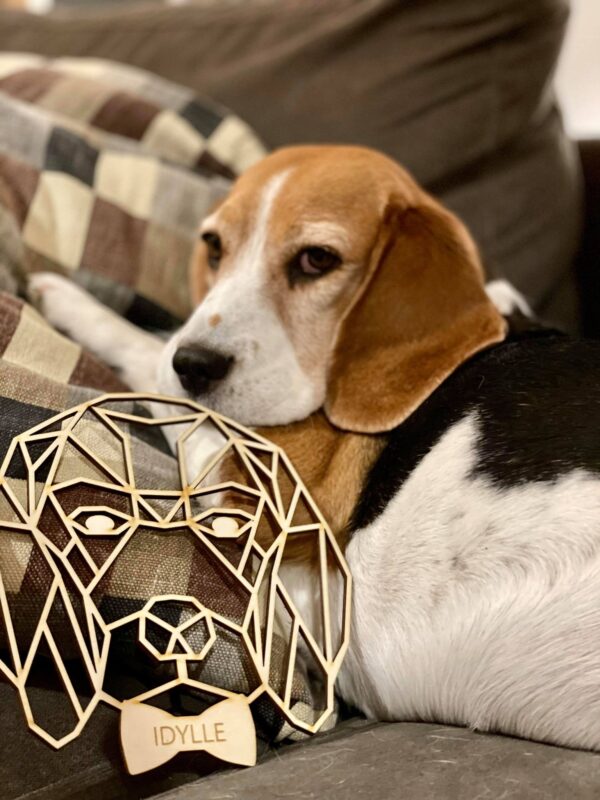 Beagle chien décoration murale