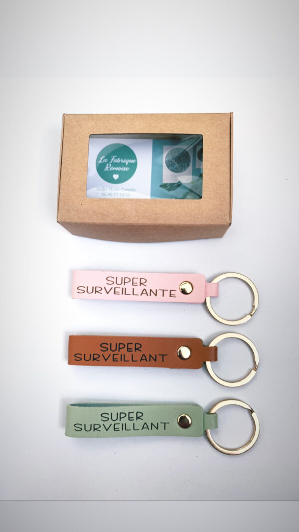 PORTE CLE CUIR