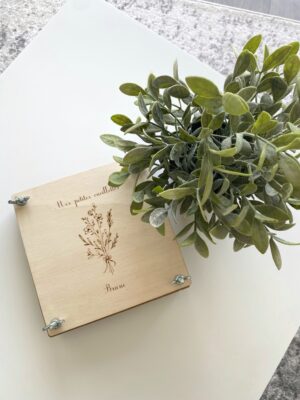 Presse à fleurs Herbier personnalisé