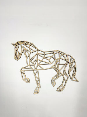 CHEVAL TABLEAU DECORATION MURALE BOIS