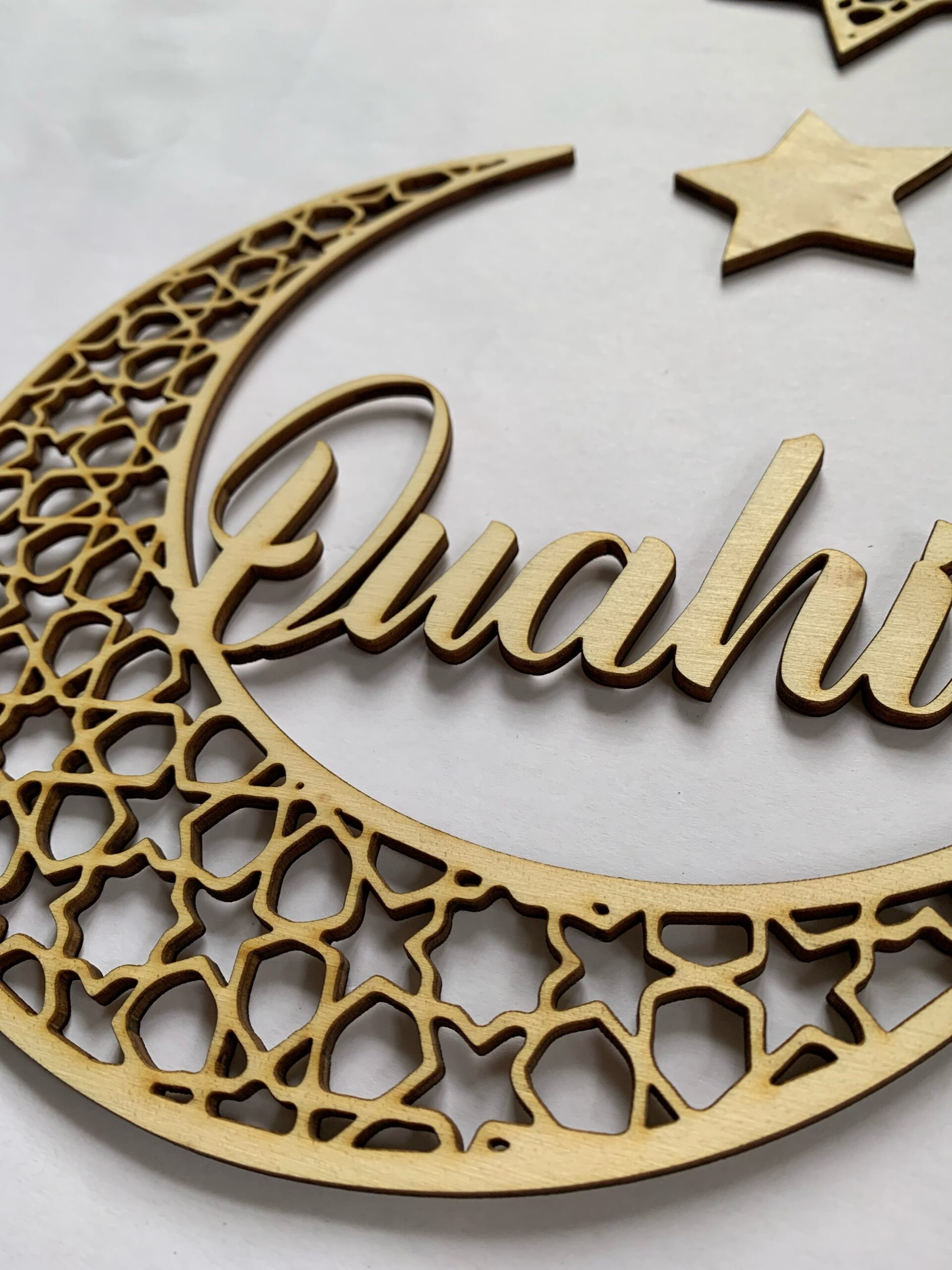 Enveloppes papier-monnaie Eid Mubarak, design arabe, découpées au laser,  cadeaux pour enfants, Ramadan