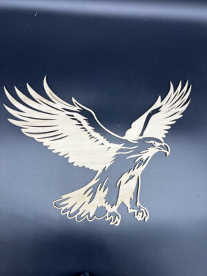 Aigle Deco Mural tableau BOIS