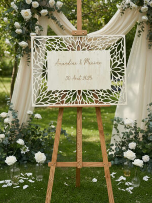 Panneau de bienvenue personnalisé mariage invité personnalisé